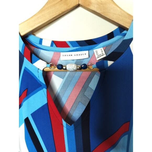 Susan Graver Maxi Dress Stretch Jersey Sleeveless - Picture 5 of 8